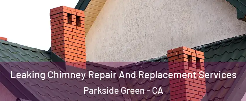 Leaking Chimney Repair And Replacement Services Parkside Green - CA