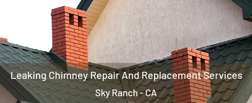 Leaking Chimney Repair And Replacement Services Sky Ranch - CA