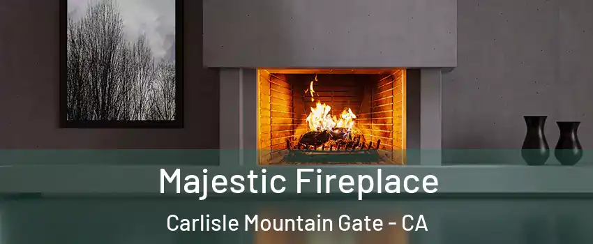 Majestic Fireplace Carlisle Mountain Gate - CA