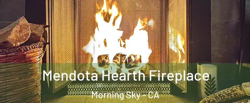 Mendota Hearth Fireplace Morning Sky - CA