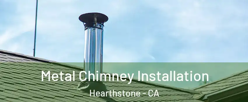 Metal Chimney Installation Hearthstone - CA