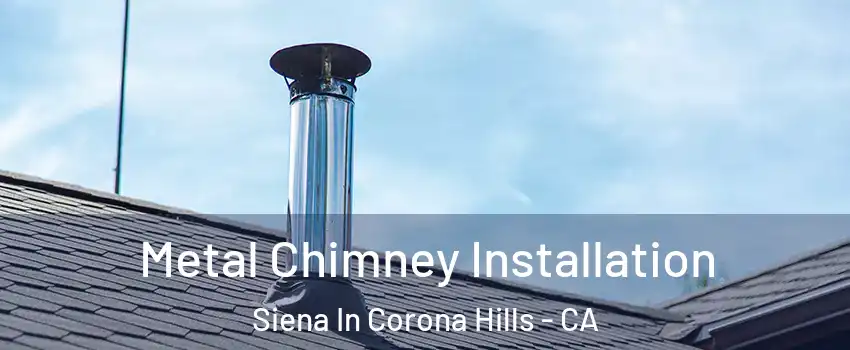 Metal Chimney Installation Siena In Corona Hills - CA