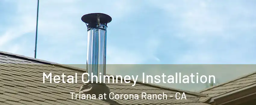 Metal Chimney Installation Triana at Corona Ranch - CA