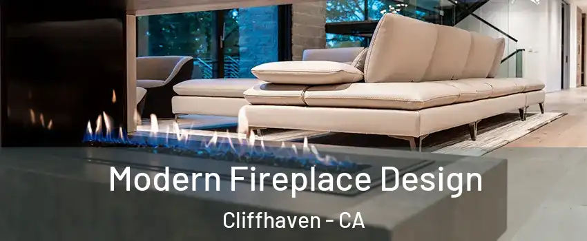 Modern Fireplace Design Cliffhaven - CA