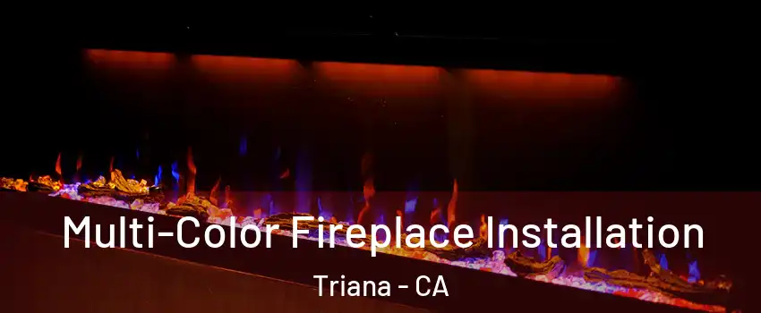 Multi-Color Fireplace Installation Triana - CA