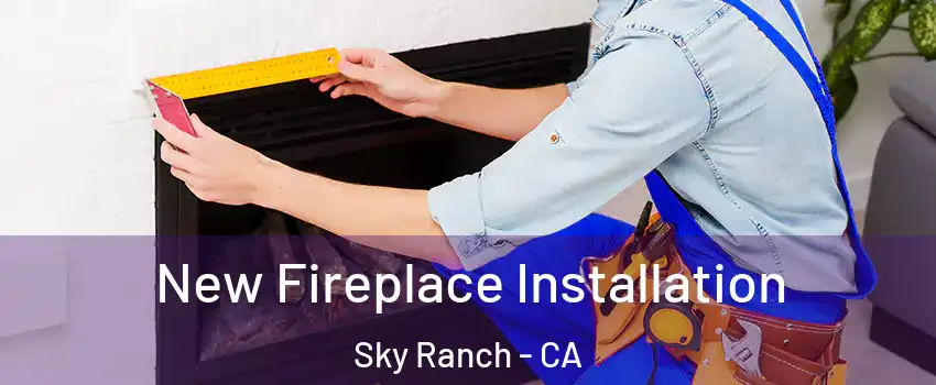 New Fireplace Installation Sky Ranch - CA