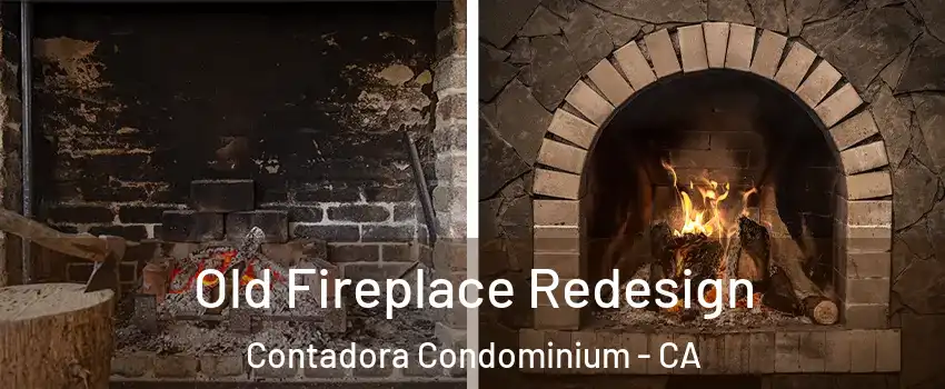 Old Fireplace Redesign Contadora Condominium - CA