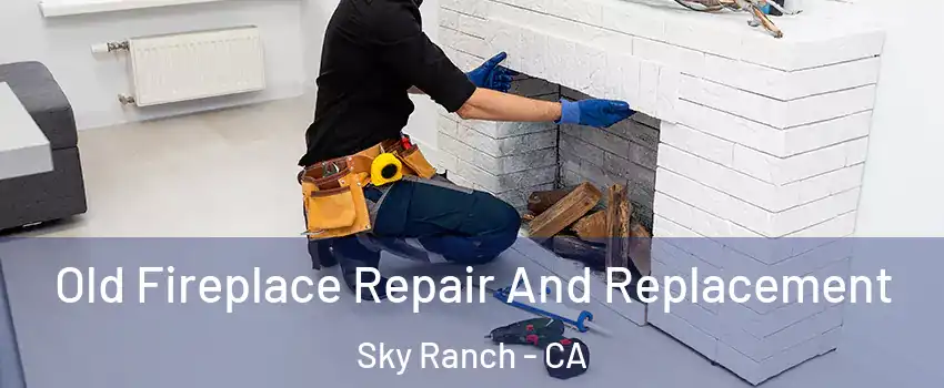 Old Fireplace Repair And Replacement Sky Ranch - CA
