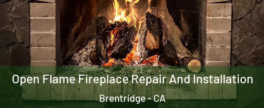 Open Flame Fireplace Repair And Installation Brentridge - CA