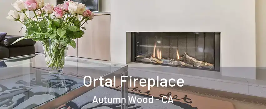 Ortal Fireplace Autumn Wood - CA