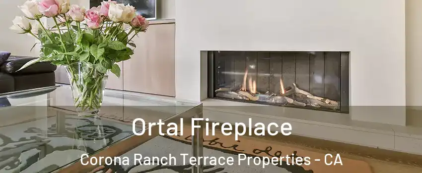 Ortal Fireplace Corona Ranch Terrace Properties - CA