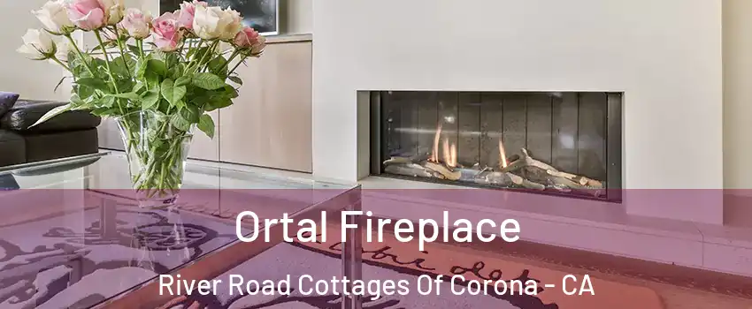 Ortal Fireplace River Road Cottages Of Corona - CA