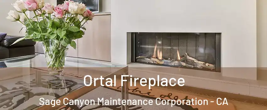 Ortal Fireplace Sage Canyon Maintenance Corporation - CA