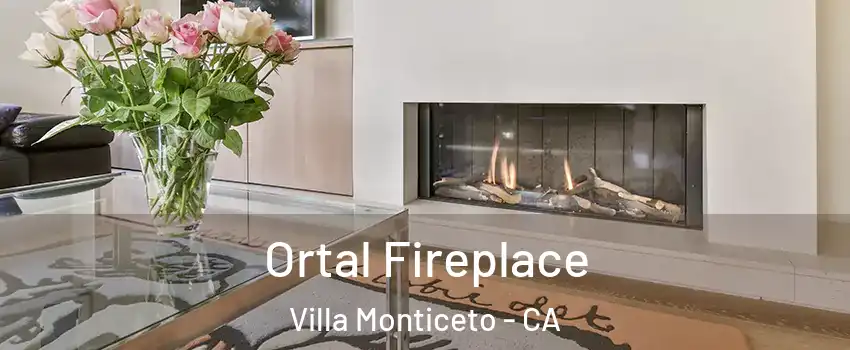 Ortal Fireplace Villa Monticeto - CA