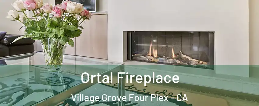 Ortal Fireplace Village Grove Four Plex - CA