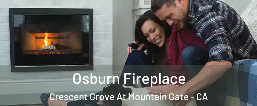 Osburn Fireplace Crescent Grove At Mountain Gate - CA