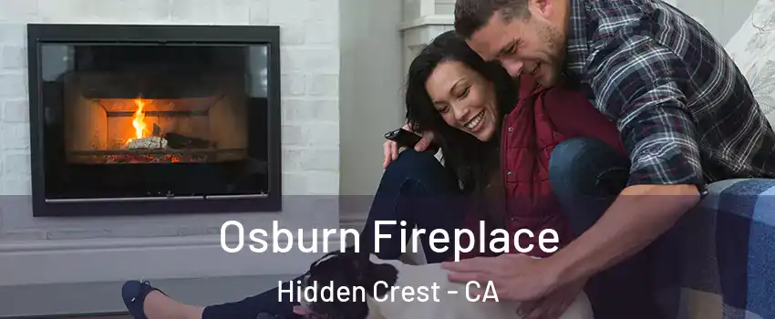 Osburn Fireplace Hidden Crest - CA