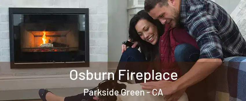 Osburn Fireplace Parkside Green - CA