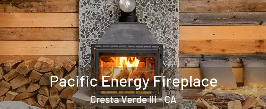 Pacific Energy Fireplace Cresta Verde III - CA