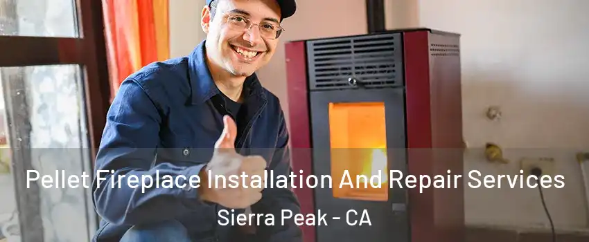 Pellet Fireplace Installation And Repair Services Sierra Peak - CA