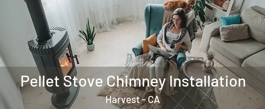 Pellet Stove Chimney Installation Harvest - CA