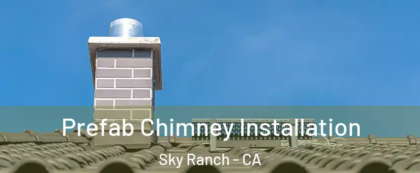 Prefab Chimney Installation Sky Ranch - CA