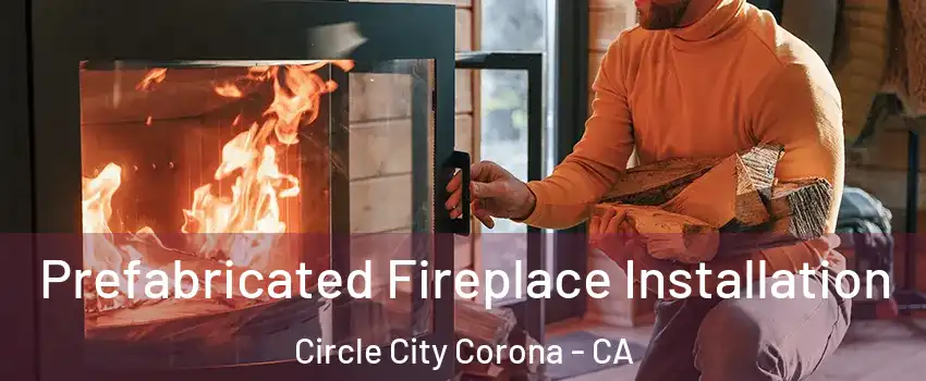Prefabricated Fireplace Installation Circle City Corona - CA