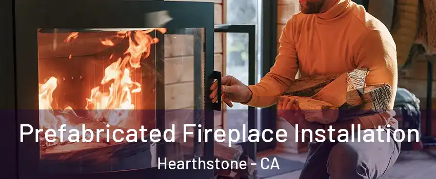 Prefabricated Fireplace Installation Hearthstone - CA