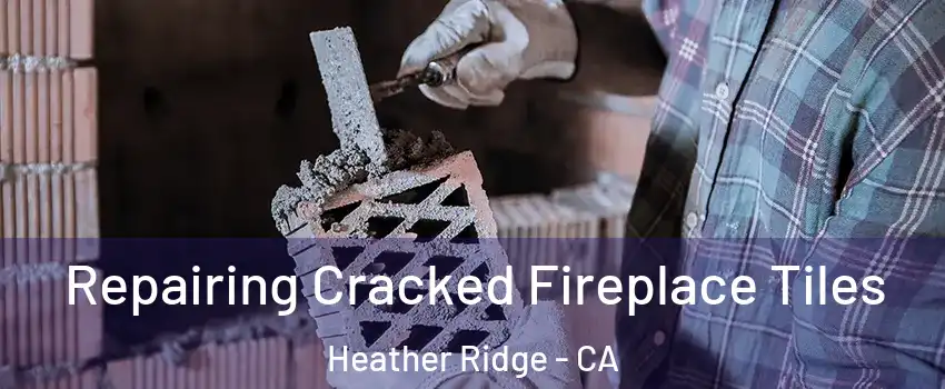 Repairing Cracked Fireplace Tiles Heather Ridge - CA