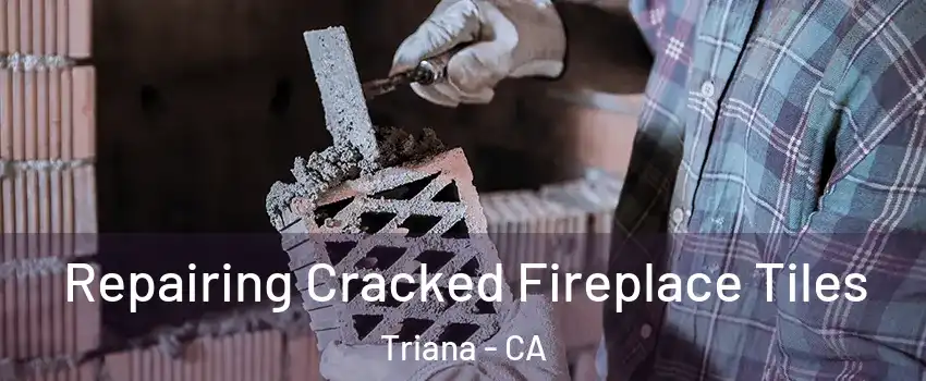 Repairing Cracked Fireplace Tiles Triana - CA