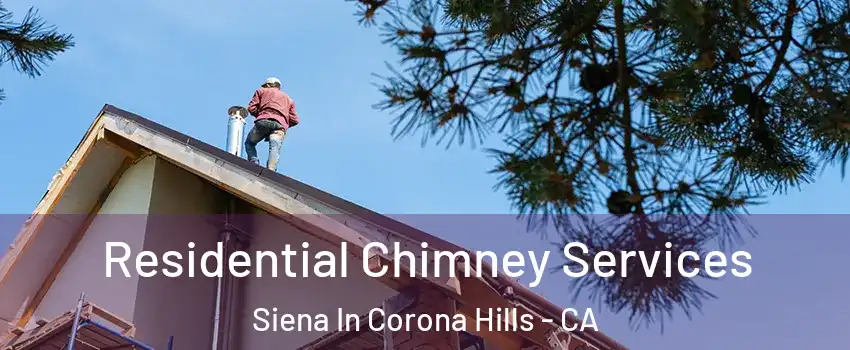 Residential Chimney Services Siena In Corona Hills - CA