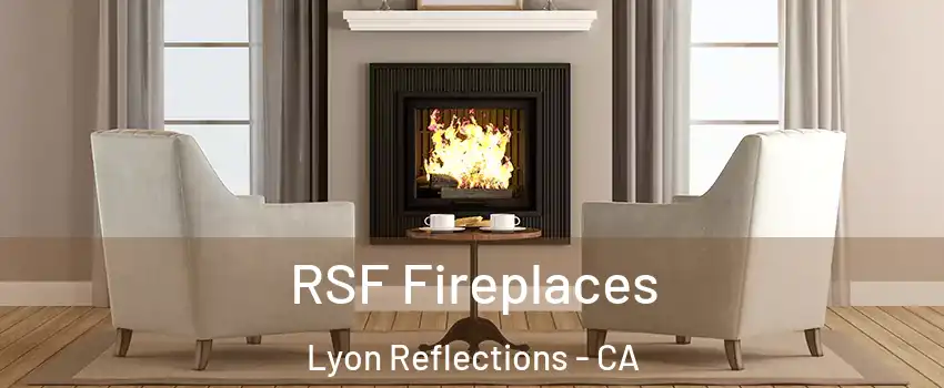 RSF Fireplaces Lyon Reflections - CA