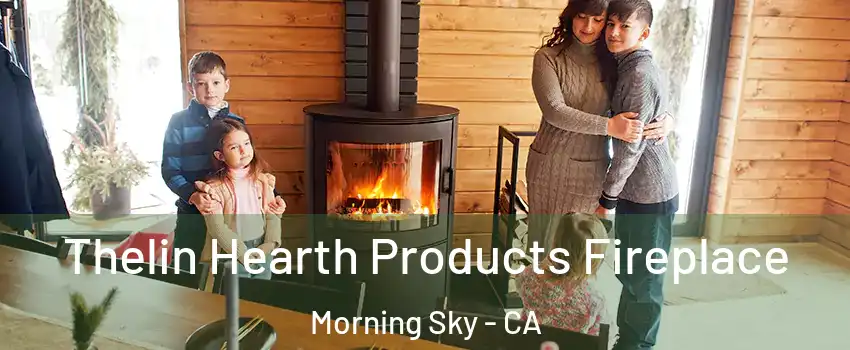 Thelin Hearth Products Fireplace Morning Sky - CA