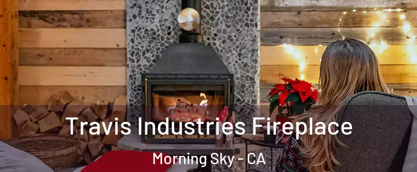 Travis Industries Fireplace Morning Sky - CA