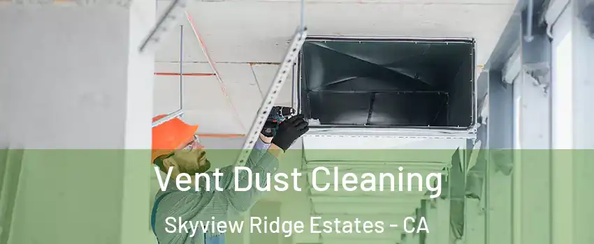 Vent Dust Cleaning Skyview Ridge Estates - CA