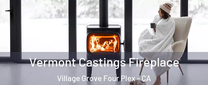 Vermont Castings Fireplace Village Grove Four Plex - CA