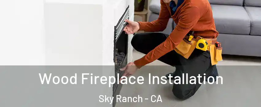 Wood Fireplace Installation Sky Ranch - CA