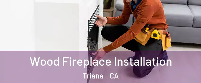 Wood Fireplace Installation Triana - CA