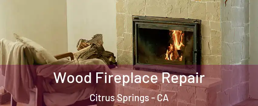 Wood Fireplace Repair Citrus Springs - CA